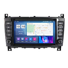 Штатна магнітола Mekede MS Mercedes Benz C-Class W203  8' IPS CarPlay