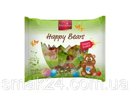 Желейні цукерки ведмедики Favorina Happy Bears 300 г Німеччина