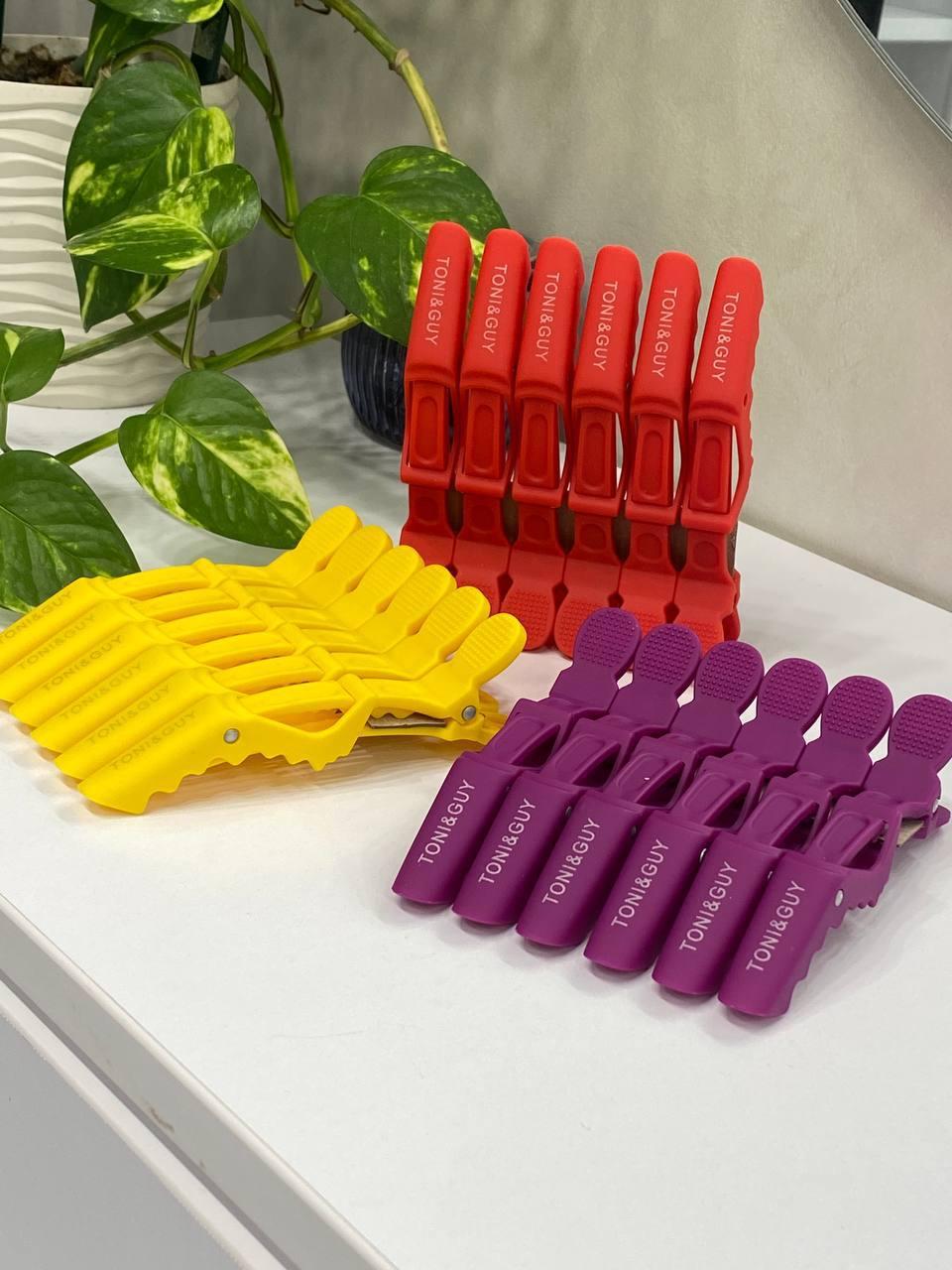 Набір затискачів "крокодил" Toni&Guy 6 шт.