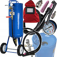 Сифонний піскоструминний апарат , напірний 50л Bass Polska 4254