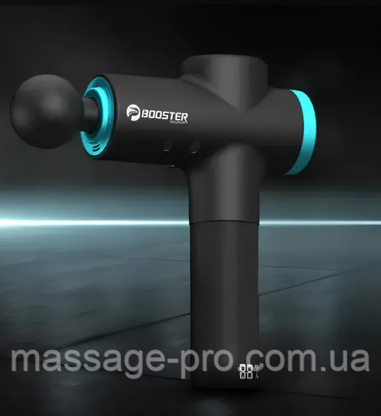 Перкусійний масажний пістолет Booster M2-B 24V Масажер для спини пістолет Ударний пістолет для масажу