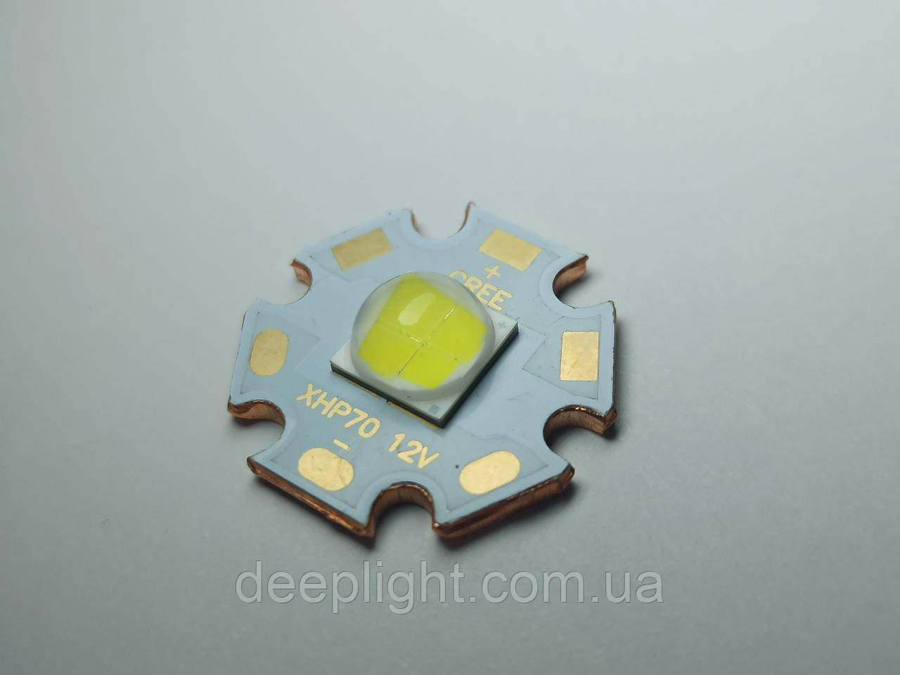 CREE XHP70.3 HD 45Вт 45W 6500LM 12Вольт 12V світлодіод мідь ліхтарик потужний USA, фото 1