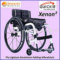 Складана ультралегка інвалідна коляска Sunrise Medical Quickie Xenon2 Folding Ultra Lightweight Wheelchair