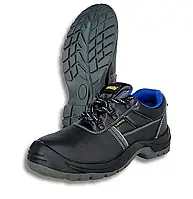 Напівчеревики-туфлі шкіряні робочі з мет під носком