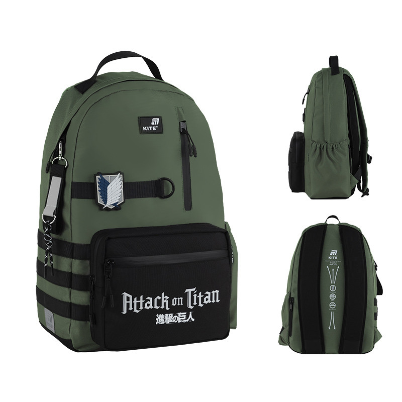 Рюкзак Kite teens аніме Атака Титанів Season 44 см (AT25-949L), фото 1