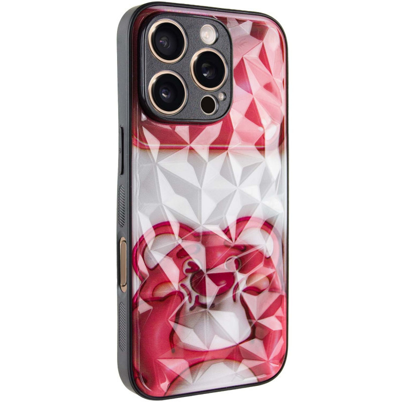 TPU+PC чохол Prisma Fluffie Full Camera для Apple iPhone 16 Pro (6.3") з креативним принтом Look Me