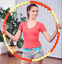 Обруч з магнітними кульками масажний обруч хулахуп Newt Magnet Massage Hoop NE-F-50 діаметр 105 см вага 1,2 кг, фото 6