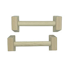 Паралетси упори для віджимань від підлоги дерев'яні Newt Wood Premium Push Up Bars 2 шт довжина 40 см, фото 6