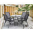 Набір садових меблів (стіл та 4 стільці) RANG Chomik Gdow, фото 2