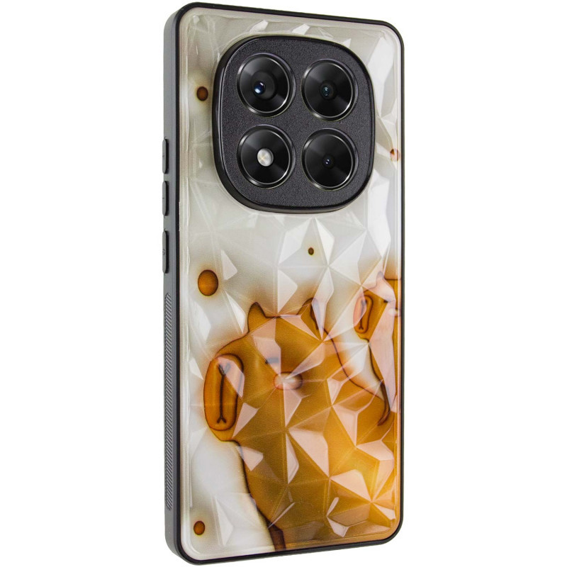 TPU+PC чохол Prisma Fluffie Full Camera для Xiaomi Redmi Note 14 Pro 5G з креативним принтом Capybara