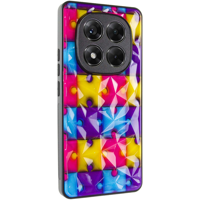 TPU+PC чохол Prisma Fluffie Full Camera для Xiaomi Redmi Note 14 Pro 5G з креативним принтом Puzzle
