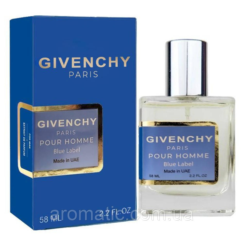 Парфуми чоловічі Givenchy Pour Homme Blue Label 58 мл