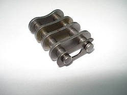 Замок дворядного ланцюга P-12.55mm (між пластинами: L-22mm)