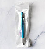 Точилка для ножів кишенькова алмазна для ножів, ножиць та гачків Синя, фото 5