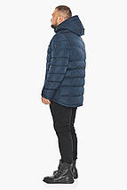 Чоловіча темно-синя куртка з коміром-стійкою модель 49768 52 (XL) 56 (3XL) 48 (M), фото 6