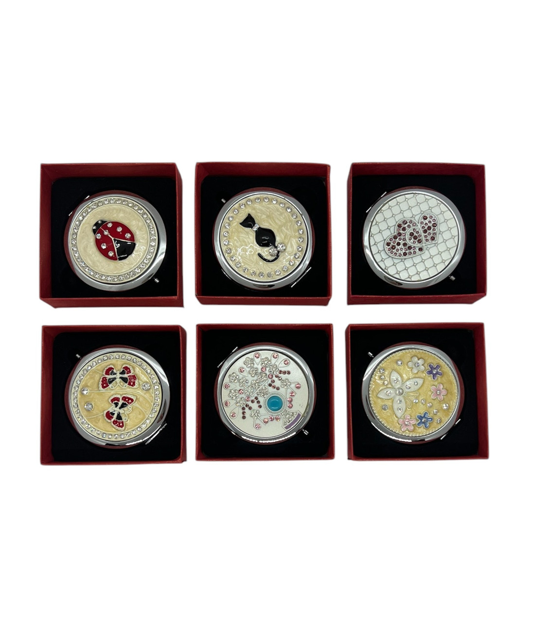 Дзеркало у коробці з камінням, фото 1