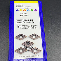 DCMT11T308-EM YBG205 Твердосплавная пластина для токарного резца, фото 4
