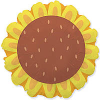 Фольгована кулька велика фігура Соняшник 86х76см Flexmetal в упаковці