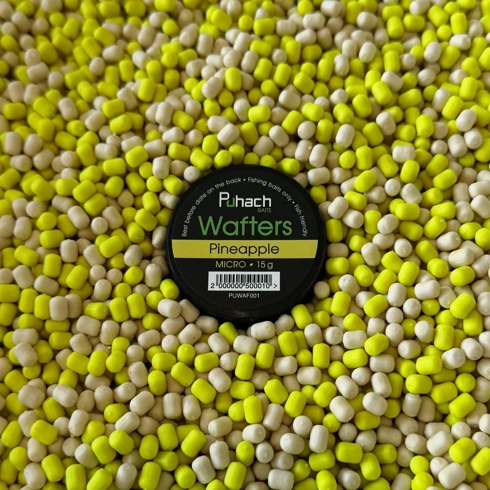 Бойли Wafters Puhach Baits MICRO Pineapple Ананас 3.5х6 mm 15g, фото 1