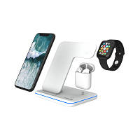 Оригінал! Зарядний пристрій Canyon 3in1 Wireless charger (CNS-WCS302W) - Вища Якість!
