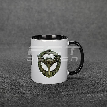 Тактична Чашка керамічна ГУР МОУ Сова