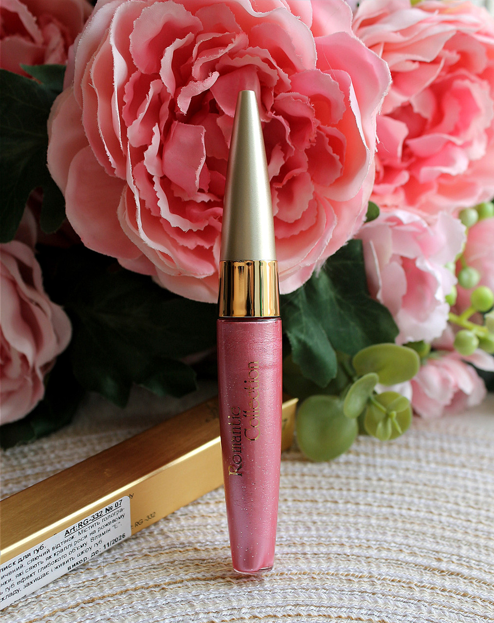 Блиск для губ перламутровий Romantic Collection №07