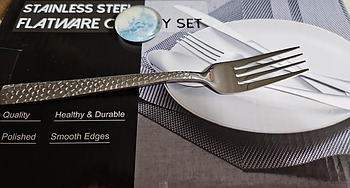 Wildone FLATWARE DC04 12 наборів столових приборів із нержавіючої сталі на 60 предметів