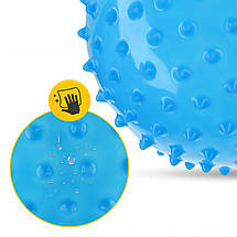 М'яч для пілатесу, йоги, реабілітації 4FIZJO 20 см (масажний) Blue (P-5905973402354), фото 4