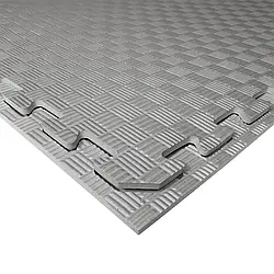 Килимок, м'яка підлога Izolon Eva Sport сірий (100 х 100 х 1 см.) татамі