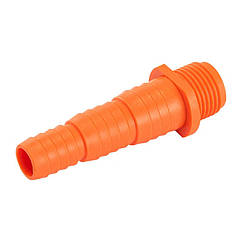 З'єднувач штуцерний універсальний ГОСПОДАР 1⁄2" НР-Шланг 1⁄2"-5⁄8"-3⁄4" SLD 92-9072