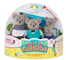Ігровий набір фігурок Li'l Woodzeez Сім'я Коал 6155M