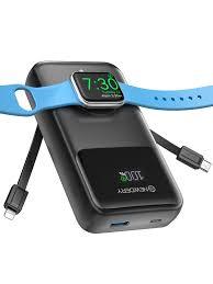 NEWDERY Портативний Power Bank на 20000 мАг для Apple Watch Зарядний пристрій PD 20W Fast Charging