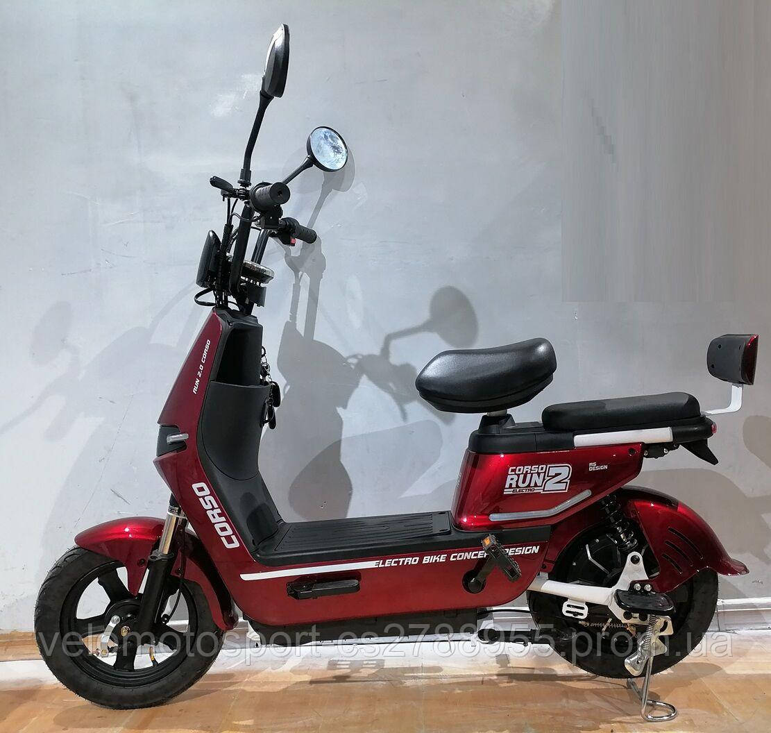 Електричний мопед Corso Run-2 RN-28077 (1) двигун 500W акумулятор 60V/20Ah в коробці