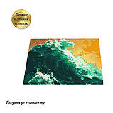 Набір картин з поталлю за номерами Riviera Blanca Легенда океану (ITR-119) 2 шт в наборі, фото 3