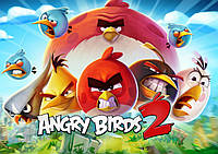 Вафельна картинка Angry Birds/Злі пташки 1