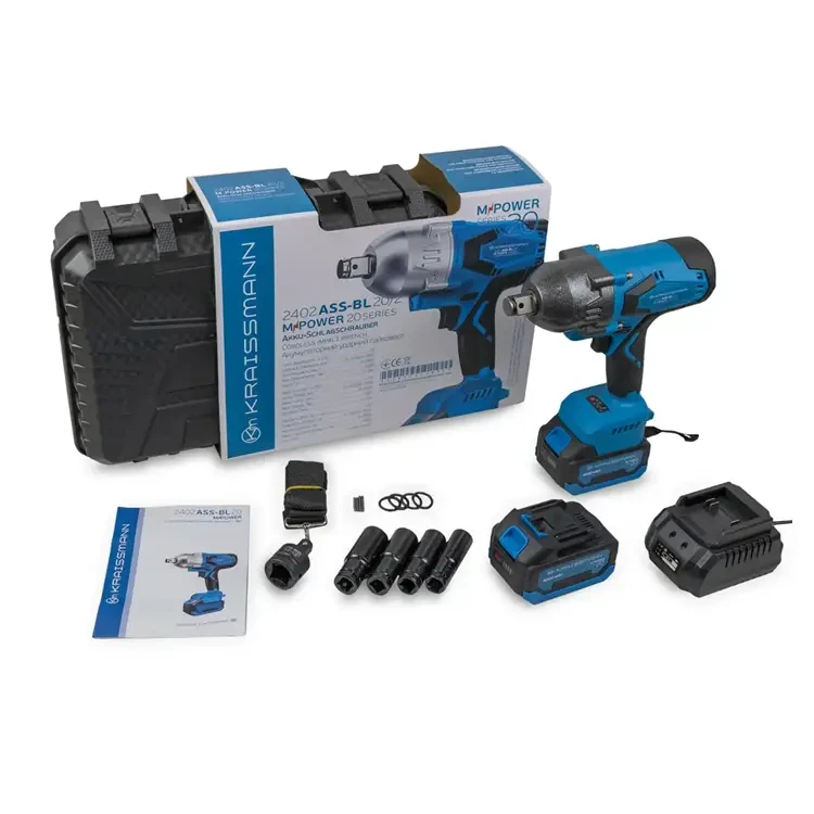 Ударний гайкокрут 2402 ASS-BL 20/2 MP, фото 1
