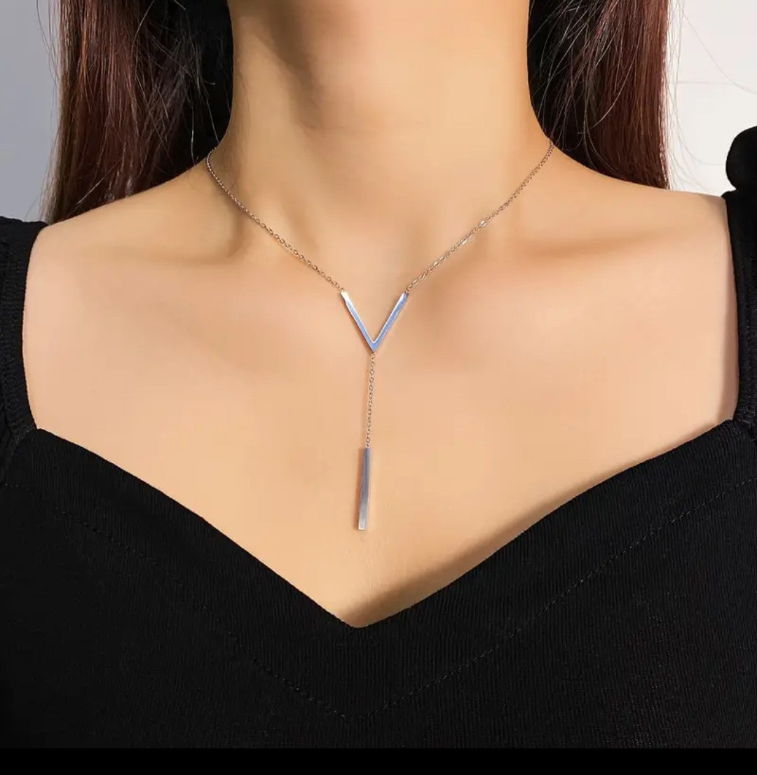 Жіноча підвіска на шию медична сталь Stainless Steel код 6700
