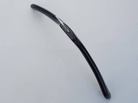 Плічка вішалки тремпеля Coronet NF-44 гладкий чорного кольору, довжина 44 см, фото 2