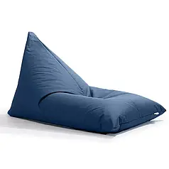 Крісло-мішок для дому Focus Garden Triangle синій