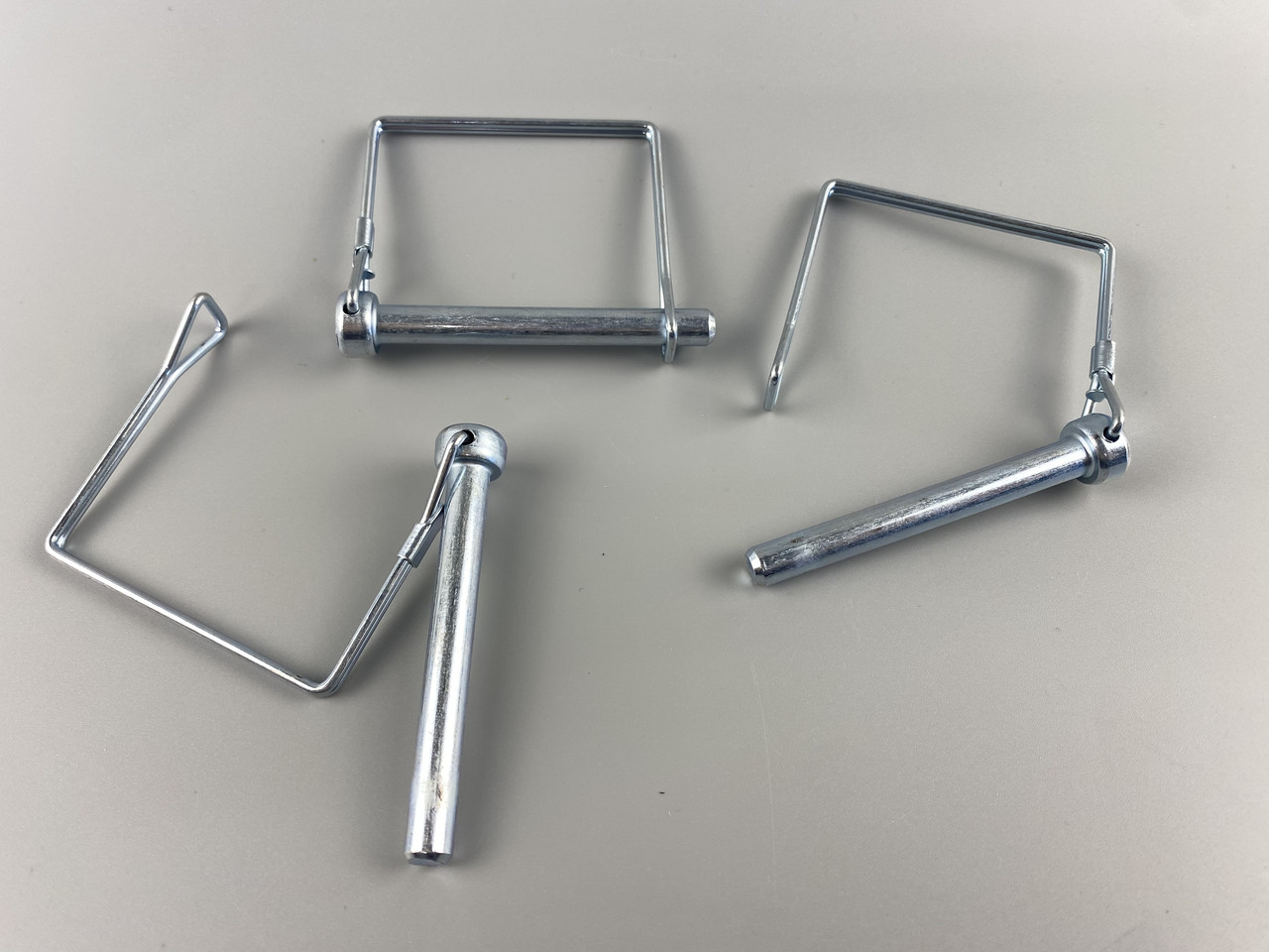 Палець із капелюшком стопорний 8 х 70 + блокувальний чек прямокутник, фото 1