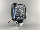 Фара квадратна mini 7Led chip 3030 для зовнішнього застосування або під решітку автомобільне освітлення прожектор, фото 5