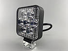 Фара квадратна mini 7Led chip 3030 для зовнішнього застосування або під решітку автомобільне освітлення прожектор, фото 6