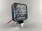 Фара квадратна mini 7Led chip 3030 для зовнішнього застосування або під решітку автомобільне освітлення прожектор, фото 8