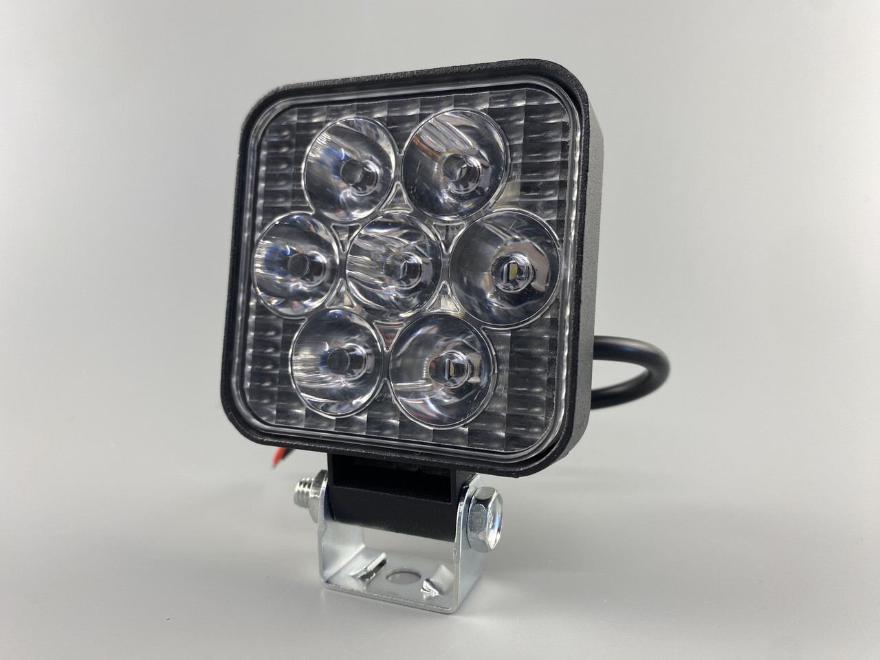 Фара квадратна mini 7Led chip 3030 для зовнішнього застосування або під решітку автомобільне освітлення прожектор, фото 1