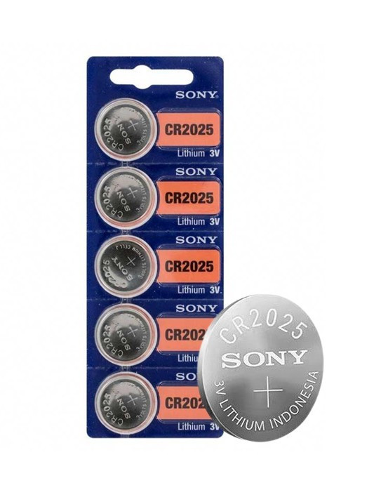 Батарейка SONY CR2025 3V 5 штук, фото 1