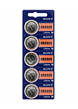 Батарейка SONY CR2025 3V 5 штук, фото 2