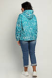 Стильна жіноча  демісезонна коротка вітровка ''Вітона'', фото 2