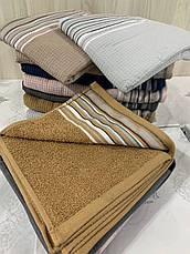 Махрові рушники вафелька махра Febo cotton Turkey 6 шт., фото 6