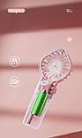 Маленький вентилятор Handy Fan LY-598 акумуляторний із розпиленням води, фото 10