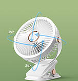 Акумуляторний вентилятор VHG F03 з LED-підсвіткою, фото 6